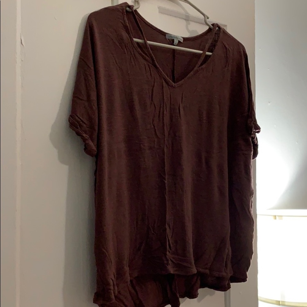 Charlotte Russe shirt purple